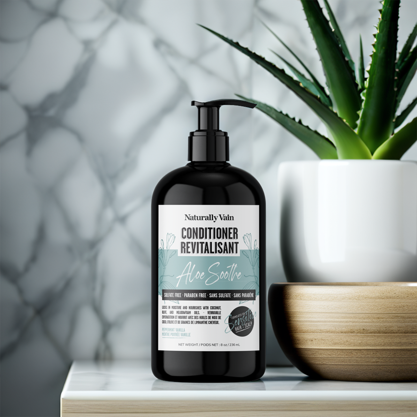 Aloe Soothe: Conditioner for Sensitive Hair and Scalp