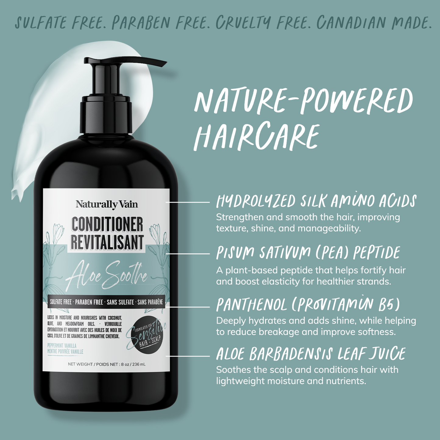 Aloe Soothe: Conditioner for Sensitive Hair and Scalp