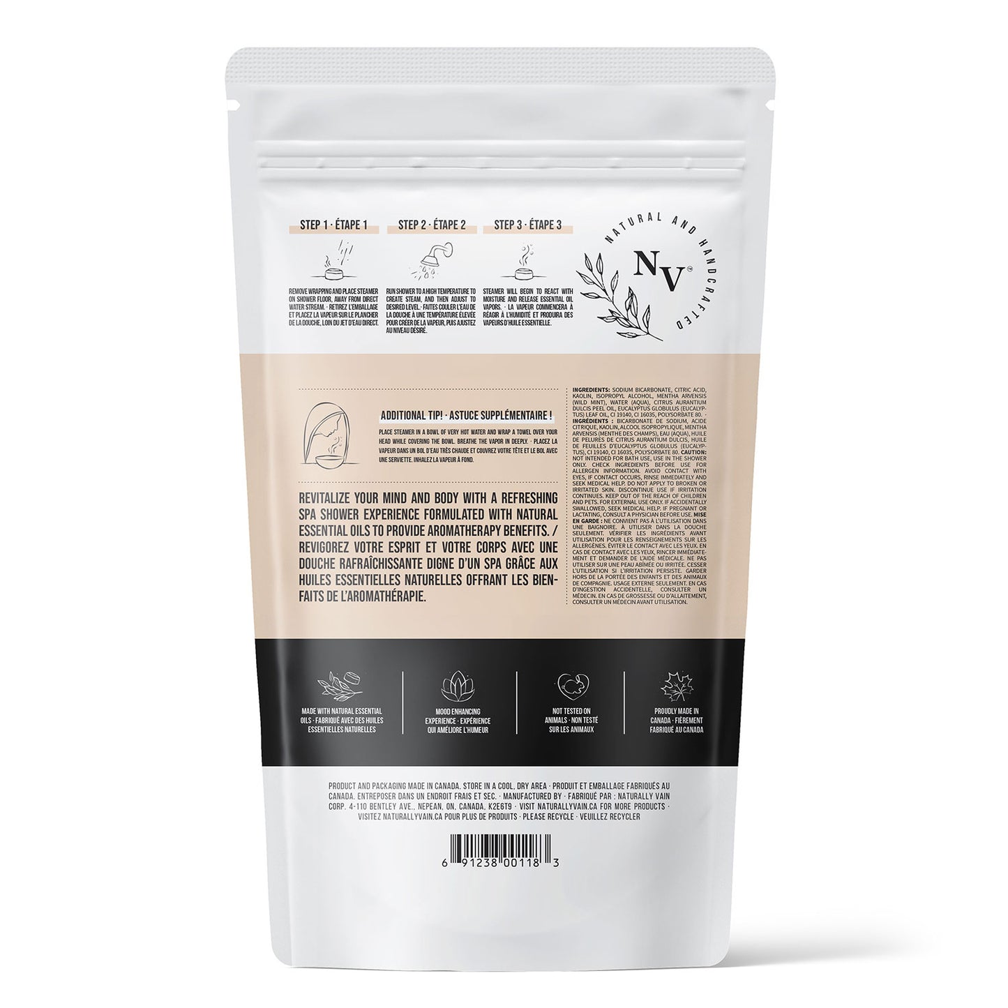 Awaken: Shower Steamers for Morning Energy & Mental Clarity (6 Pack)