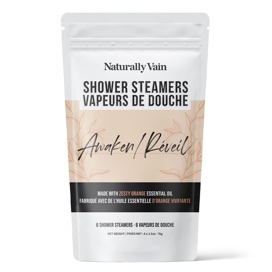 Awaken: Shower Steamers for Morning Energy & Mental Clarity (6 Pack)