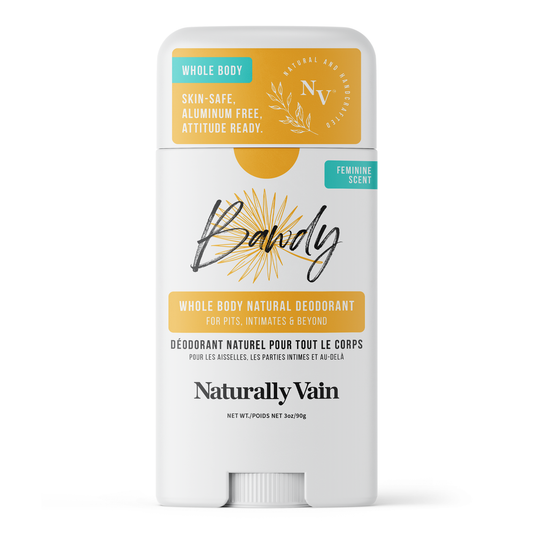 Bawdy: Whole Body Natural Deodorant with Brazilian Bum Bum Aromas