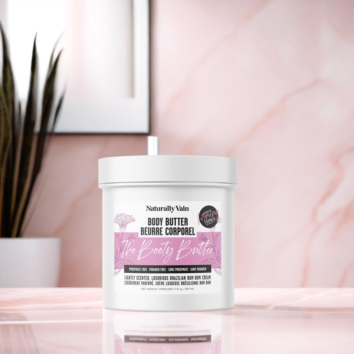 The Booty Butter: Firming + Sculpting Brazilian BumBum Body Butter