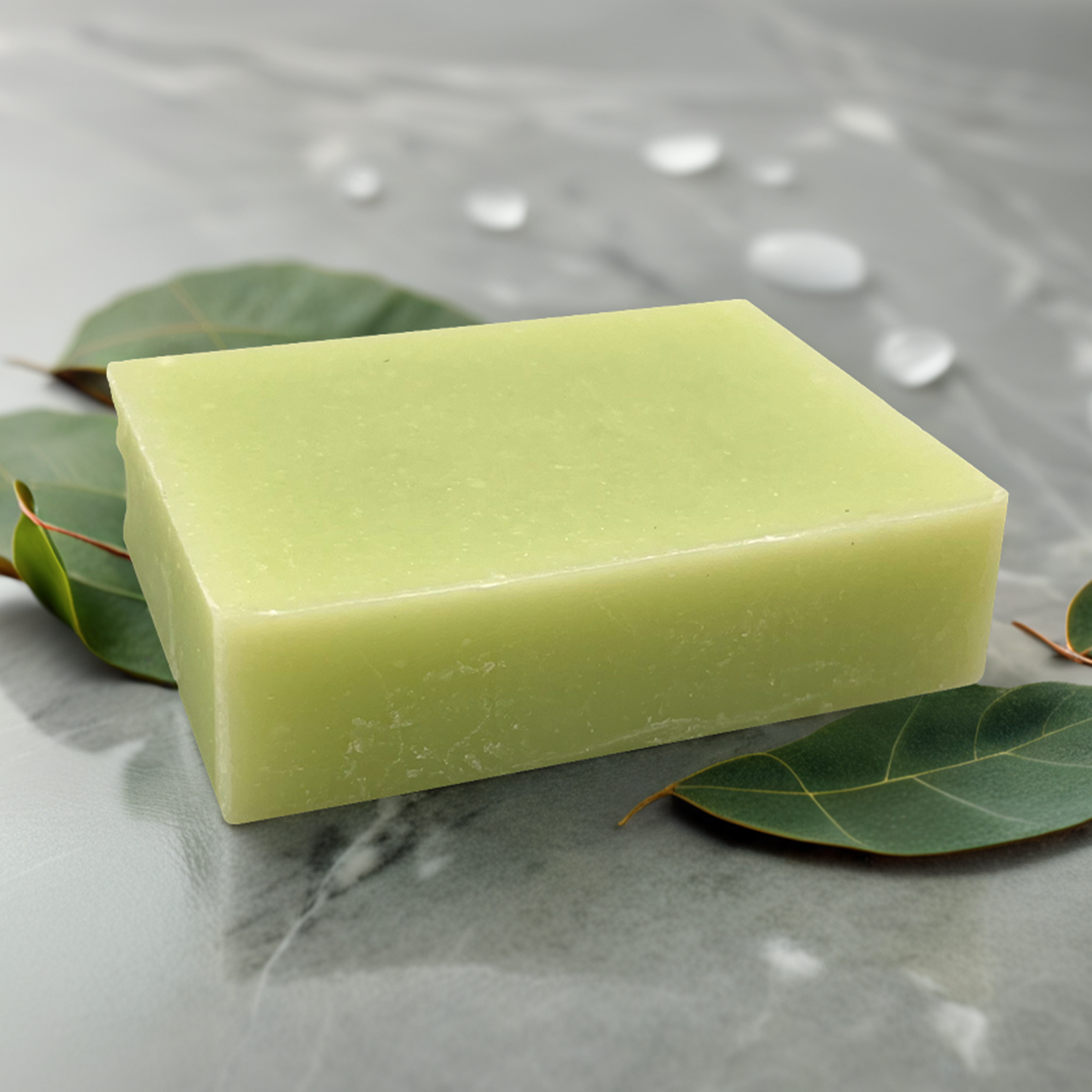 Breathe: Cold Processed Soap Bar with Eucalyptus for Oily + Congested Skin