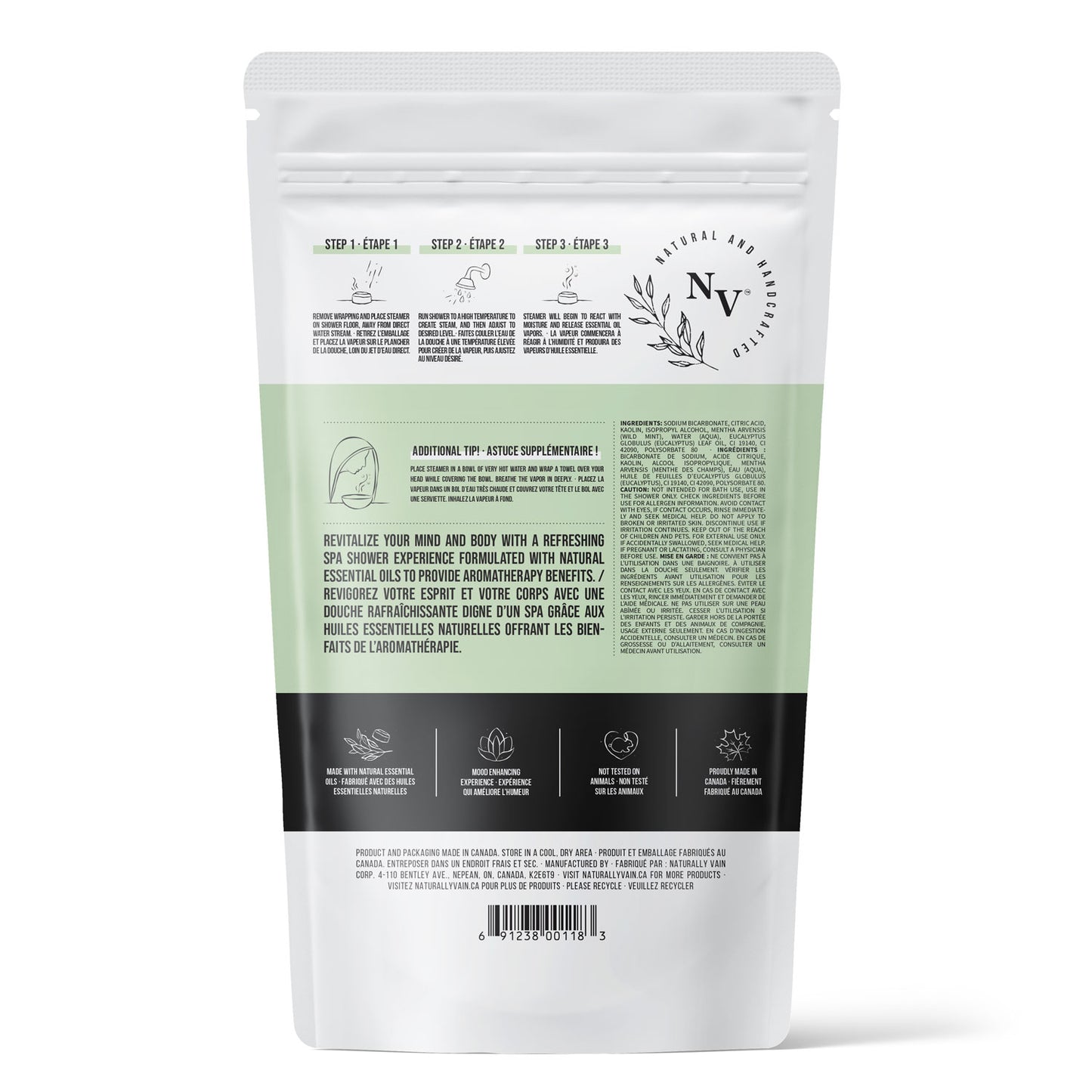 Clarity: Shower Steamers for Sinus Relief & Mental Refreshment (6 Pack)