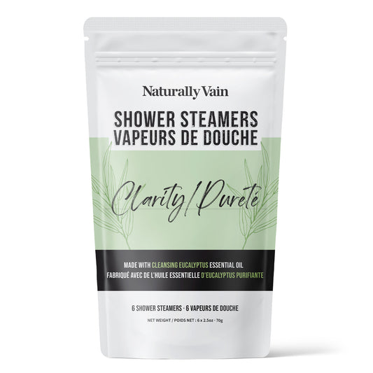 Clarity: Shower Steamers for Sinus Relief & Mental Refreshment (6 Pack)