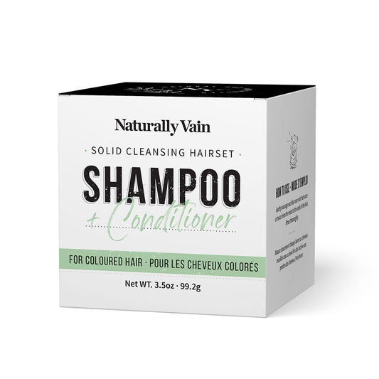 Floral Fantasy Solid Shampoo & Conditioner: Formulated for Coloured Hair