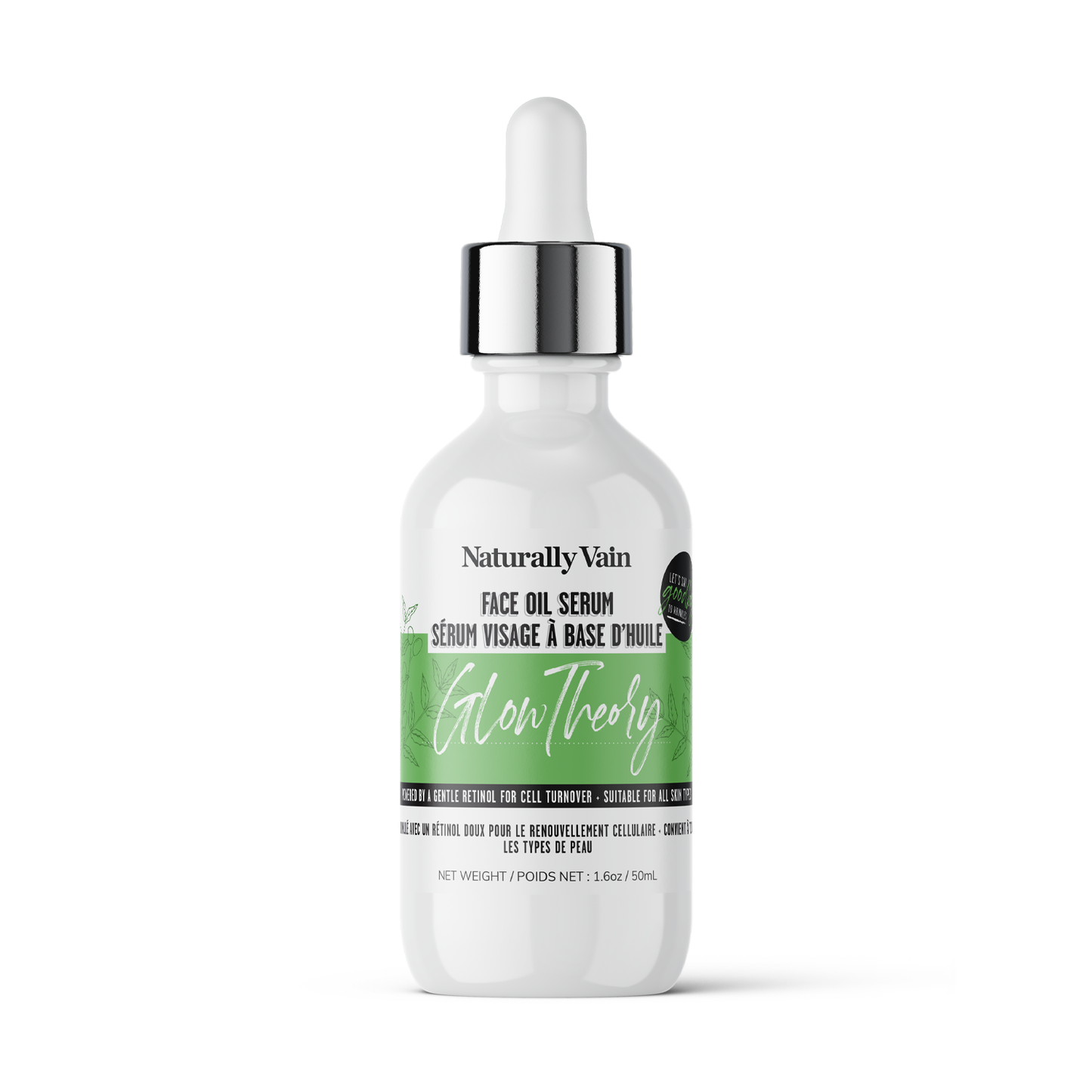 GlowTheory: Brightening + Anti-Aging Oil Serum Powered by Plant Based Oils + Gentle Retinyl Linoleate