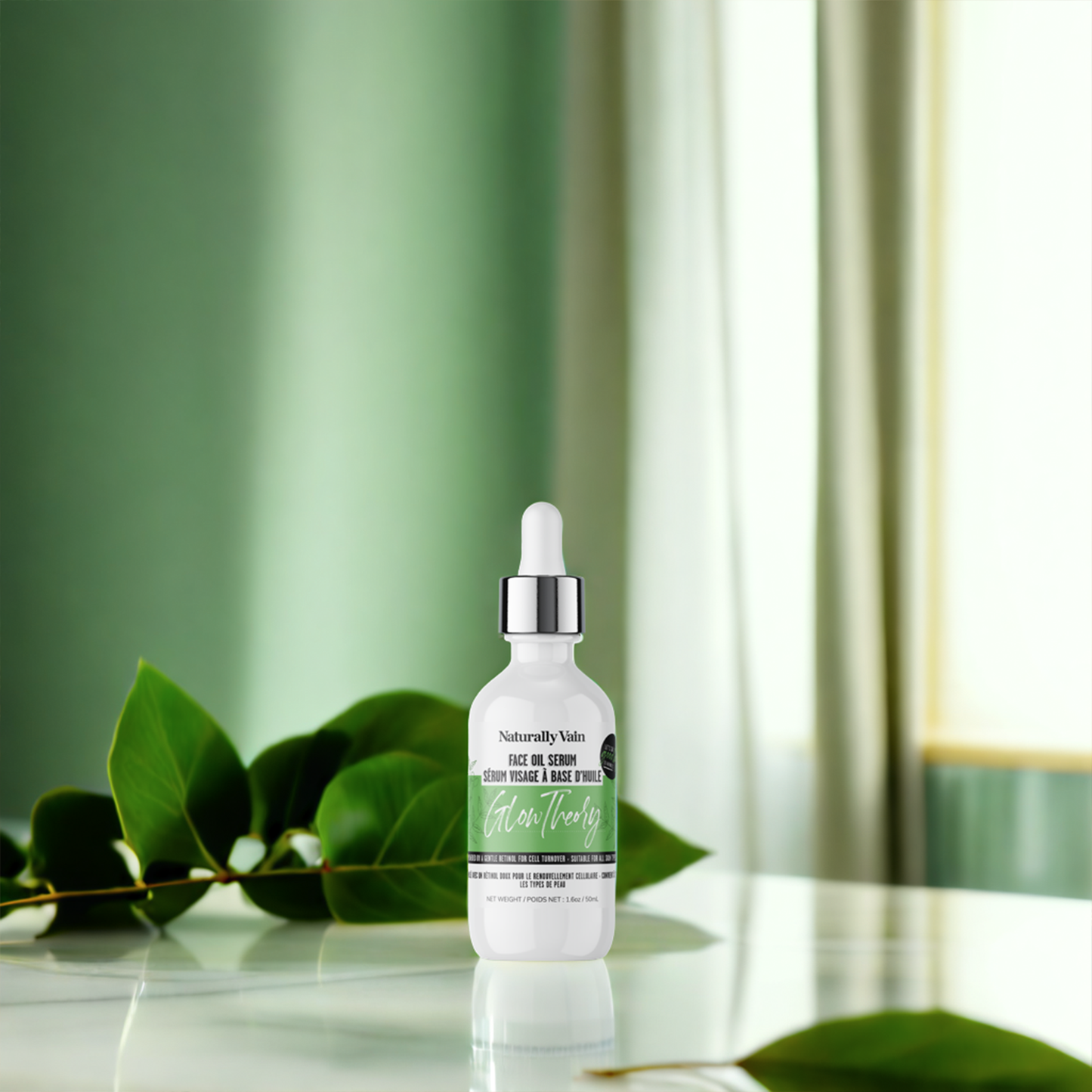 GlowTheory: Brightening + Anti-Aging Oil Serum Powered by Plant Based Oils + Gentle Retinyl Linoleate