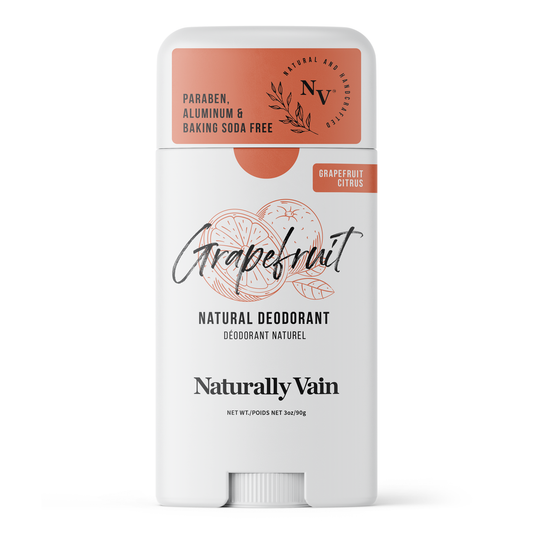 Grapefruit: Natural Deodorant with Fruity Grapefruit & Citrus Aromas