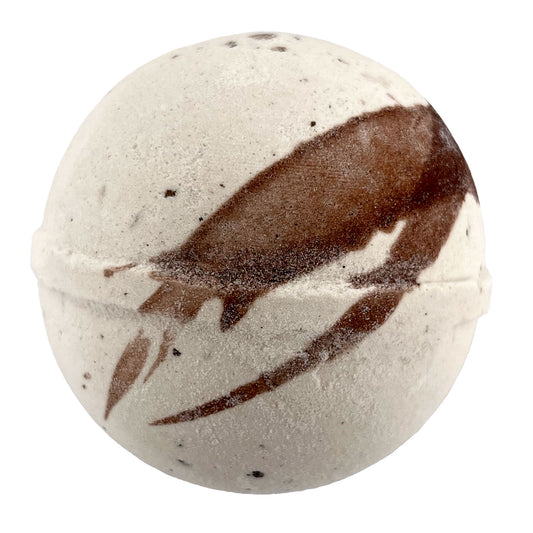 Indulge: Natural Bath Bomb for a Warm, Comforting Soak with Coffee & Cocoa