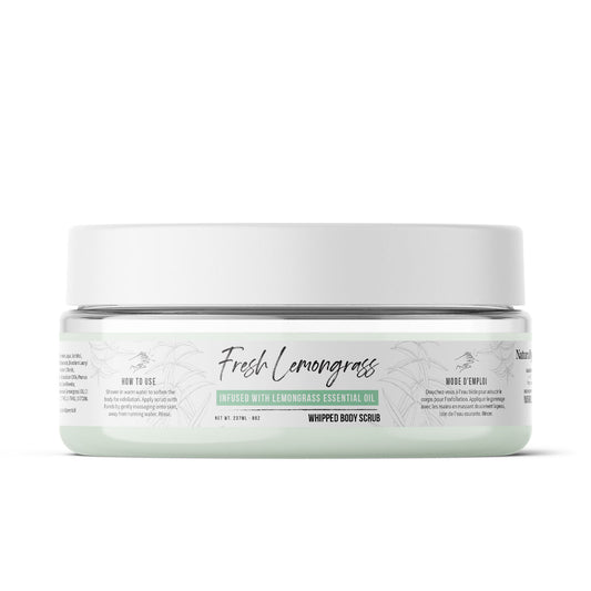 Fresh Lemongrass Whipped Body Scrub