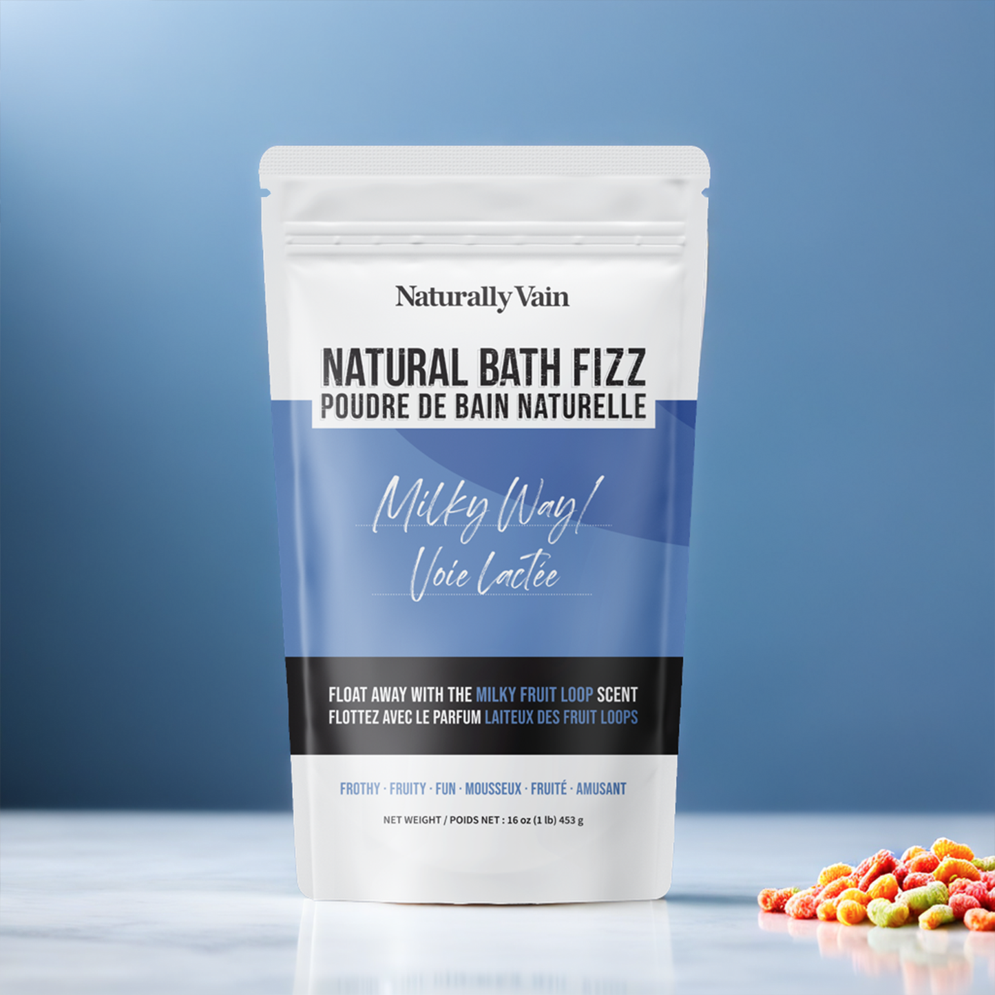Milky Way Bath Fizz: Fruity Loop Dream