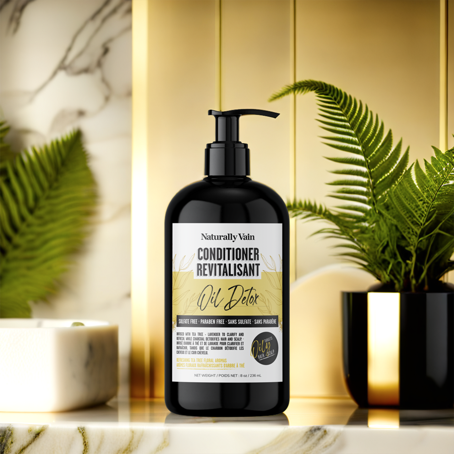 Oil Detox: Clarifying Conditioner for Oily Hair + Scalp