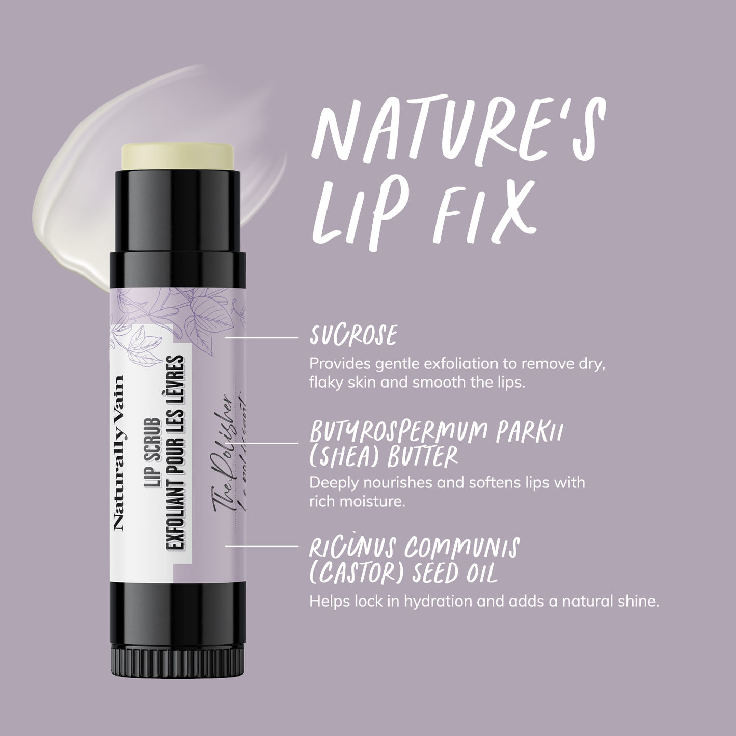 The Polisher: Exfoliating Lip Scrub for Smooth, Soft Lips