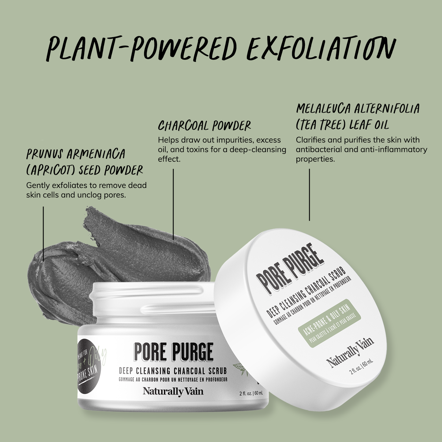 Pore Purge: Deep Cleansing Face Scrub for Acne-Prone & Oily Skin