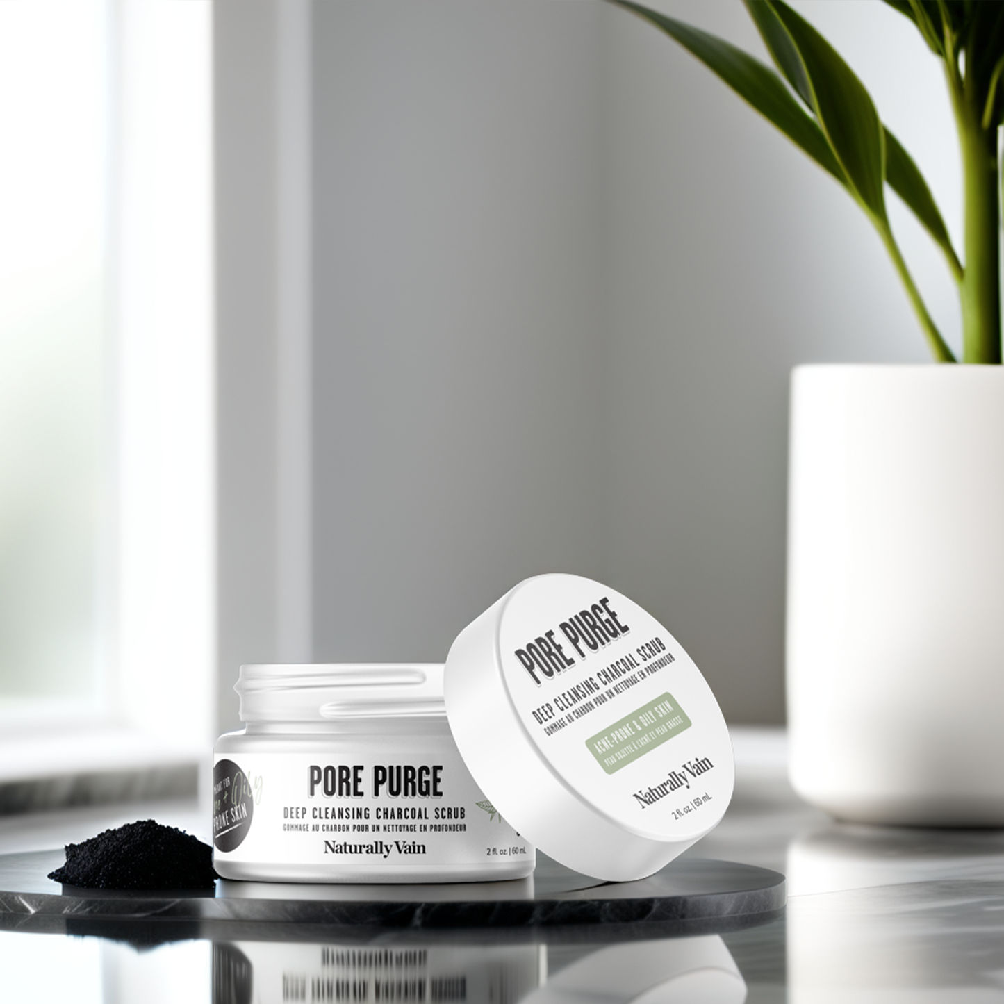Pore Purge: Deep Cleansing Face Scrub for Acne-Prone & Oily Skin