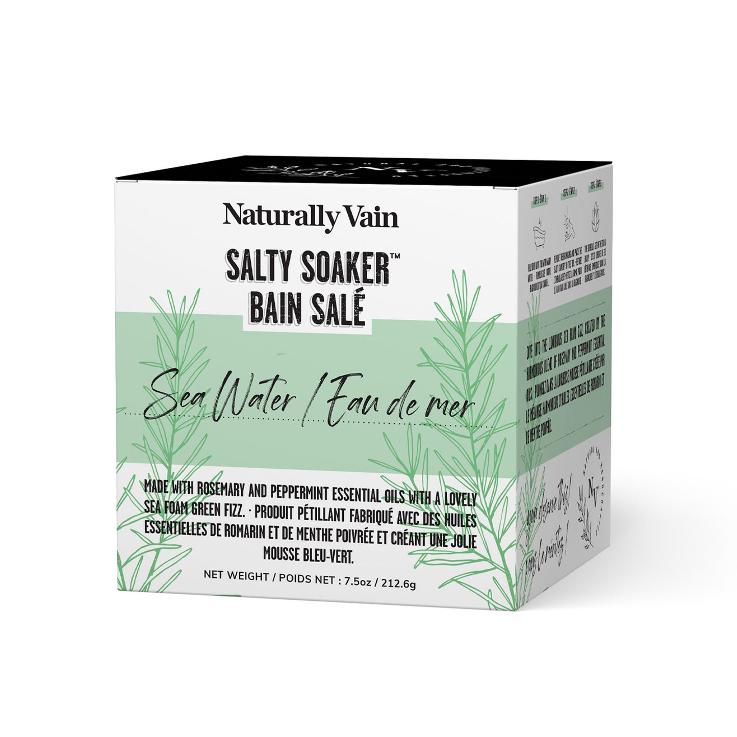 Sea Water: Salty Soaker™ for Muscle Relaxation and Rejuvenation