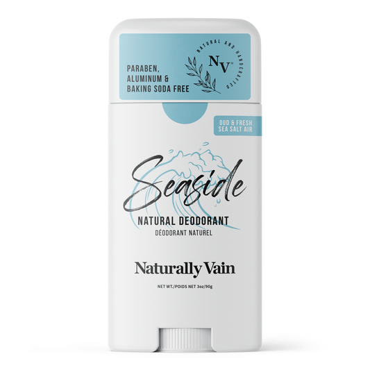 Seaside: Natural Deodorant with Oud & Coastal Air Aromas