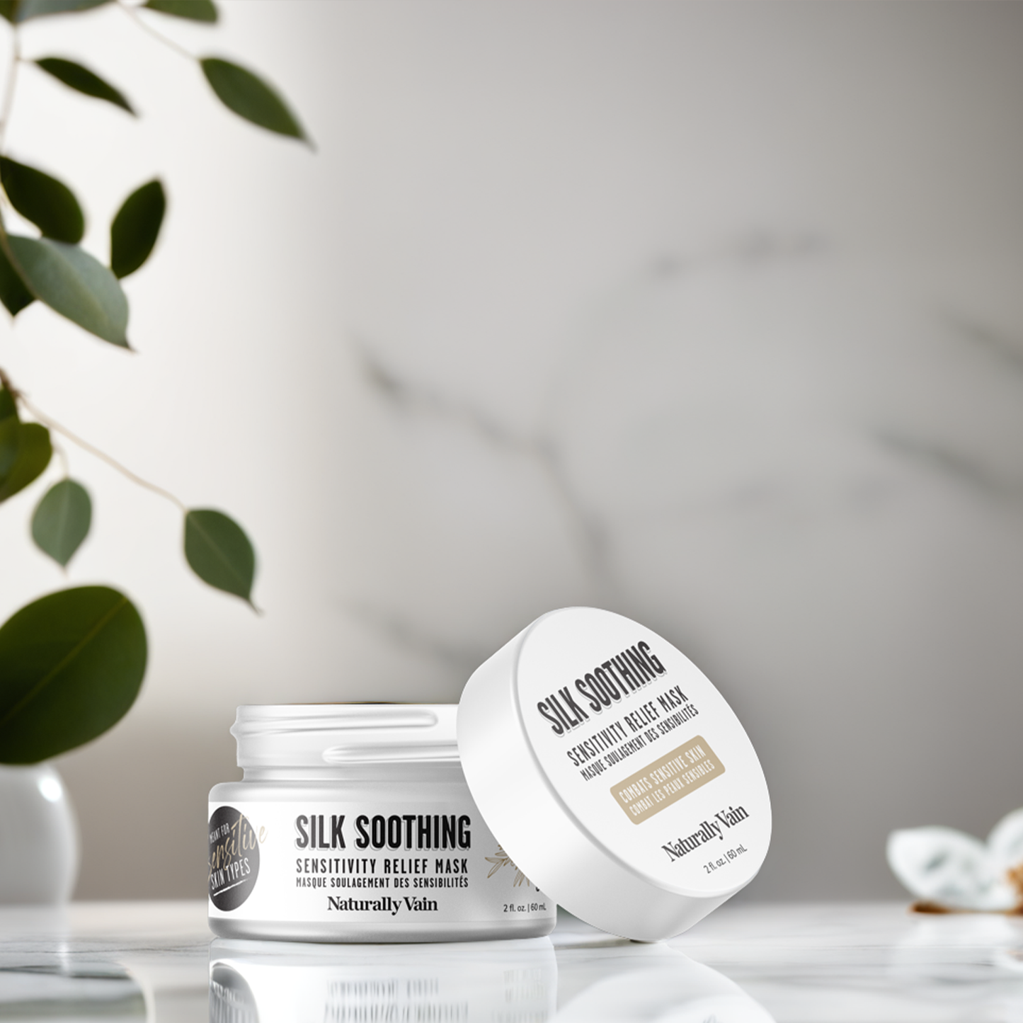 Silk Soothing: Sensitivity Relief Face Mask For Sensitive Skin
