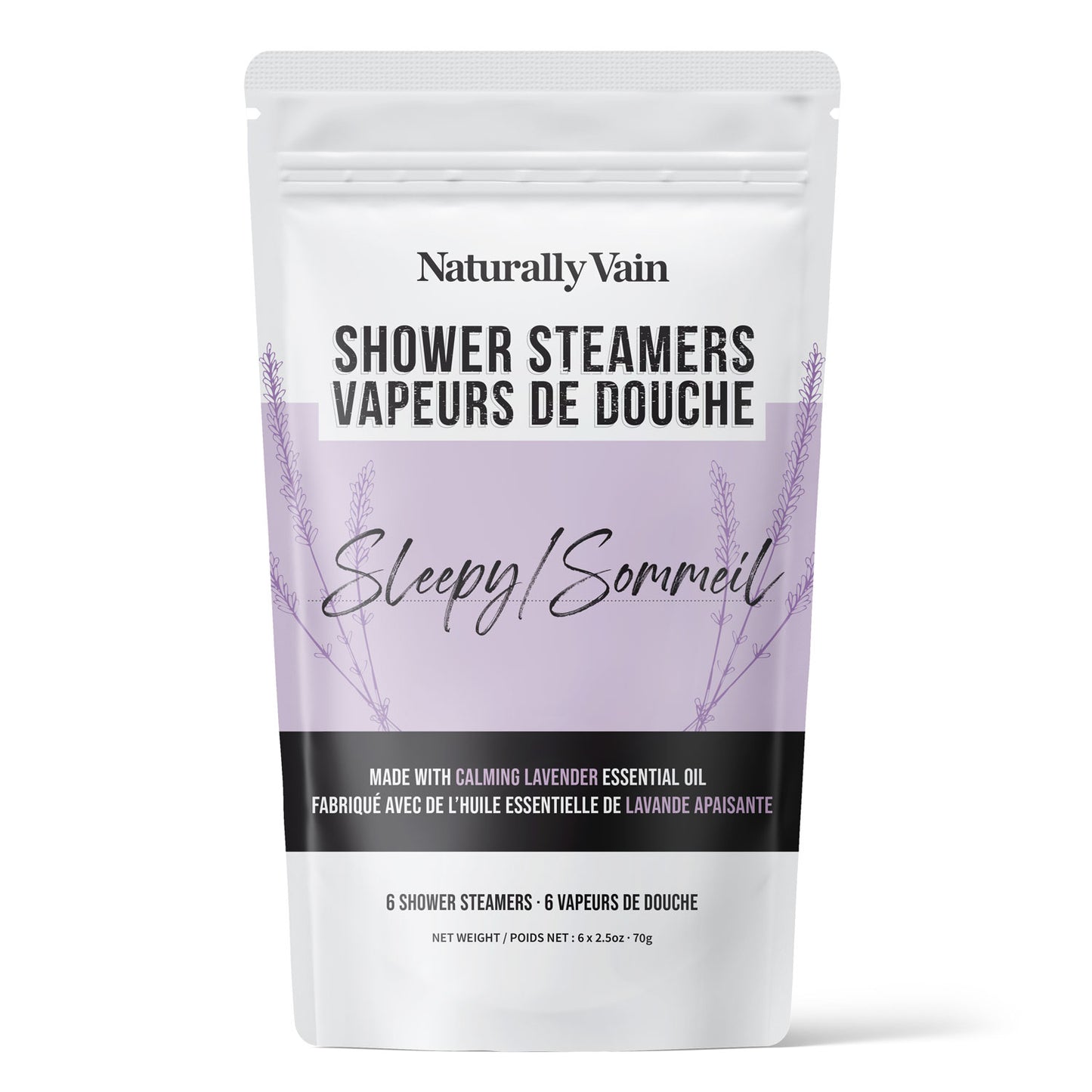 Sleepy: Shower Steamers for Relaxation & Restful Sleep (6 Pack)