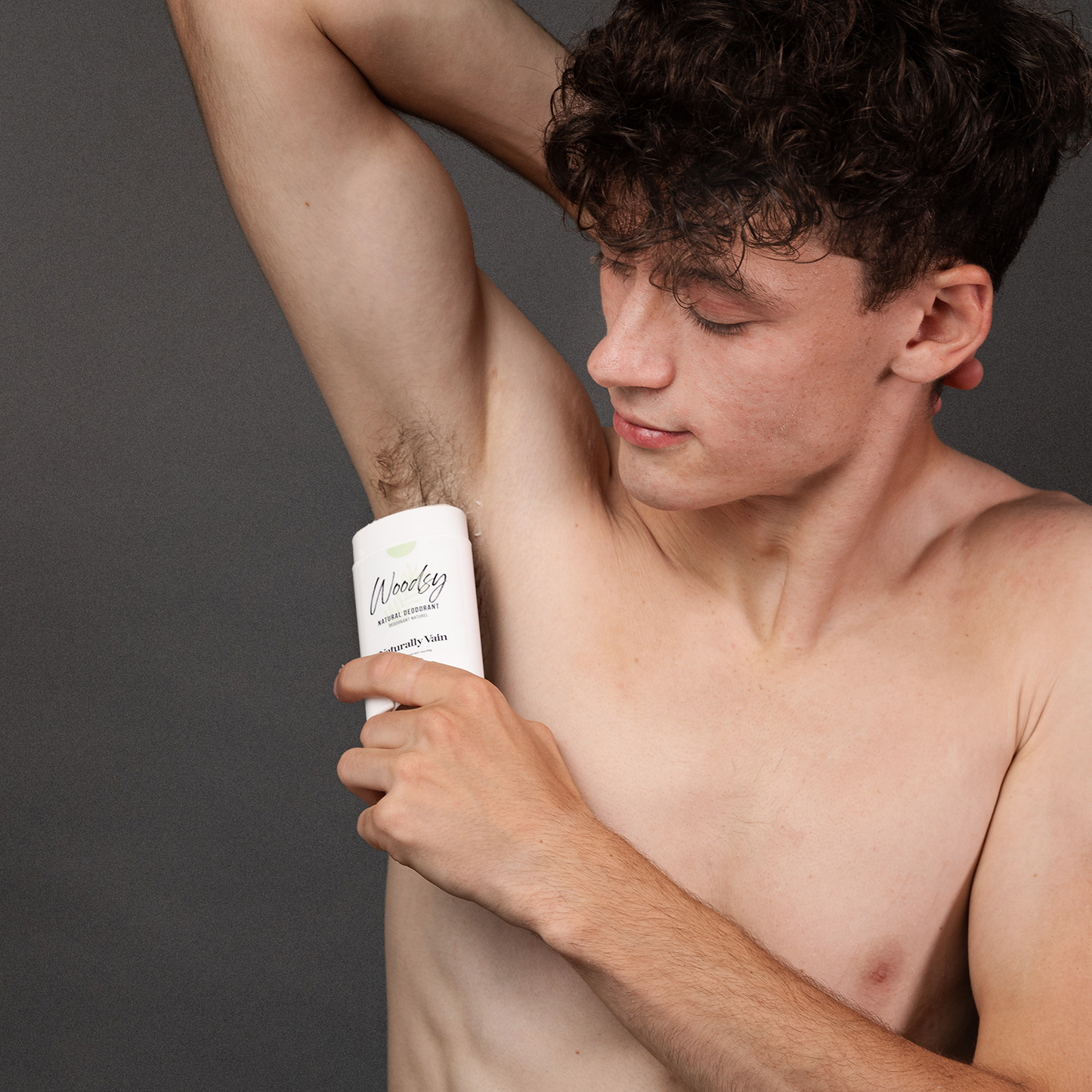 Woodsy: Natural Deodorant with Crisp Woods & Purifying Tea Tree