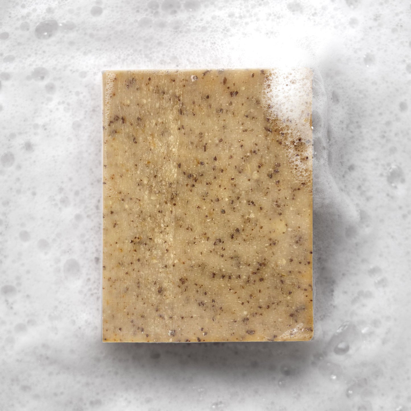 Espresso: Cold Processed Soap Bar to Exfoliate Naturally with Coffee Seed Powder for Dry + Dull Skin