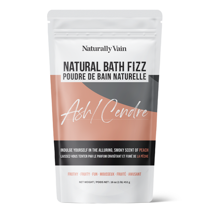 Ash Bath Fizz: Smoky Peach Ember