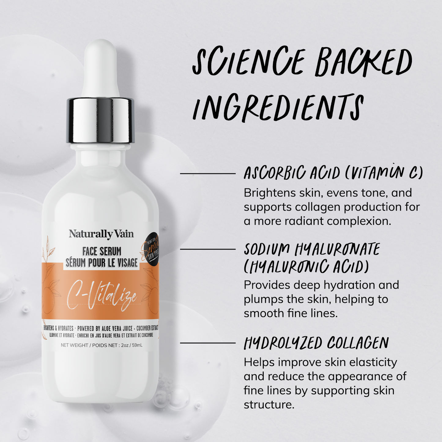 C-Vitalize: Brightening Face Serum For Sensitive Skin