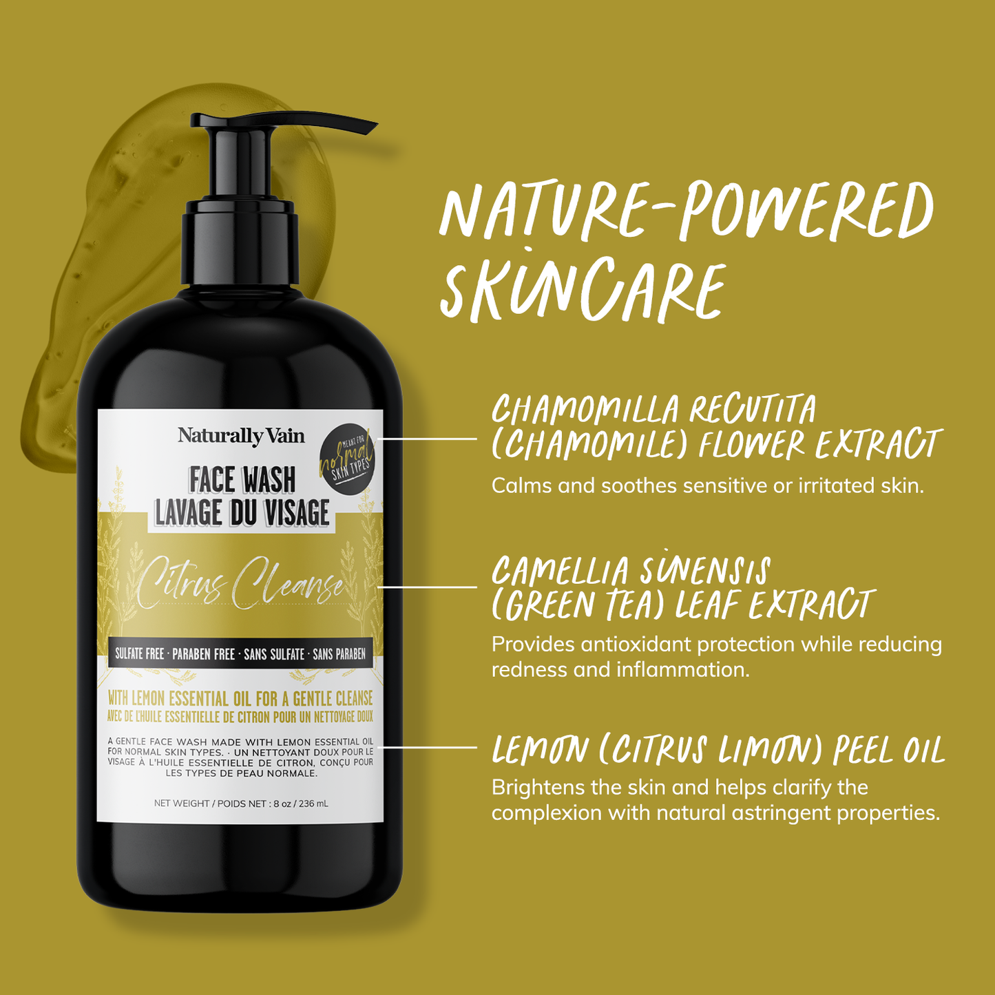 Citrus Cleanse: Face Cleanser for Normal Skin