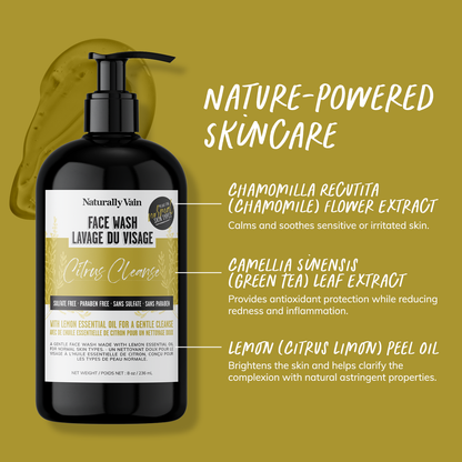 Citrus Cleanse: Face Cleanser for Normal Skin