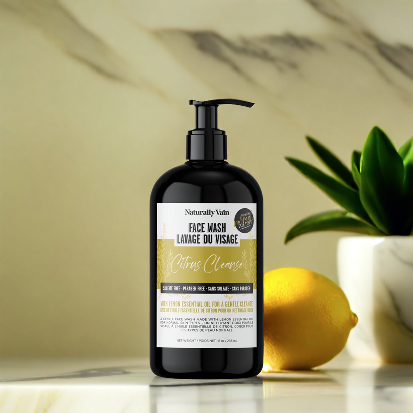 Citrus Cleanse: Face Cleanser for Normal Skin