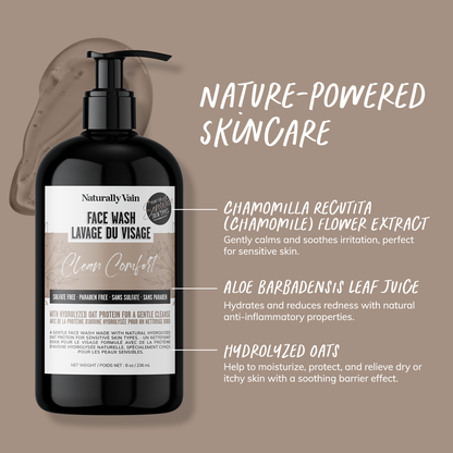 Clean Comfort: Face Cleanser for Sensitive Skin