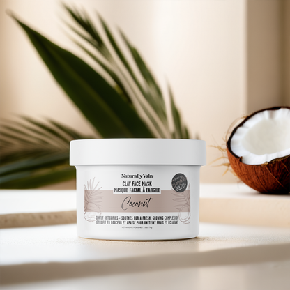 Coconut: Calming Clay Face Mask For Sensitive Skin Types