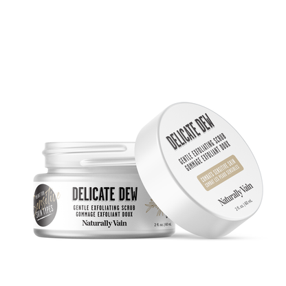 Delicate Dew: Gentle Exfoliating Face Scrub for Sensitive Skin