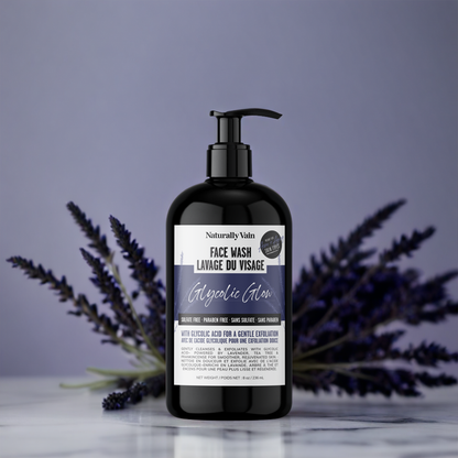 Glycolic Glow: Face Cleanser for Acne & Aging Skin