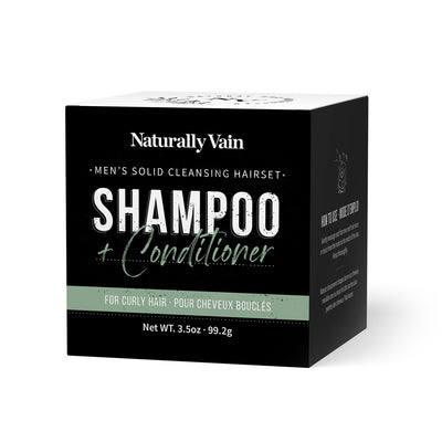 Men's - Clean Curls Shampoo & Conditioner Set