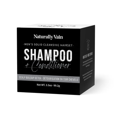 Men's - Mineral Detox Shampoo & Conditioner Set