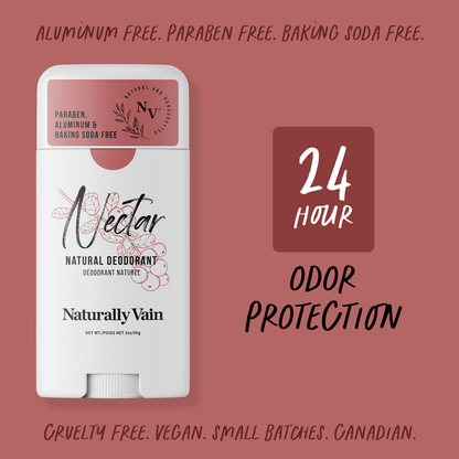 Nectar: Natural Deodorant with Wild Berries & Blooming Floral Aromas