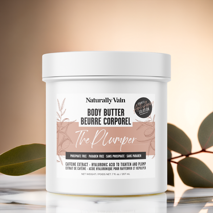 The Plumper: Tightening + Firming Body Butter for Smooth, Rejuvenated Skin