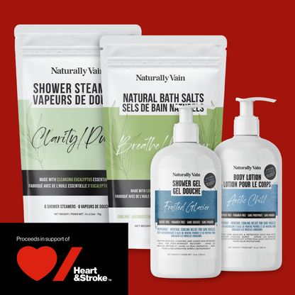 Post-Workout Muscle Relief Bundle: Recovery Essentials for Sore Muscles ($10 Donated to Heart&Stroke)