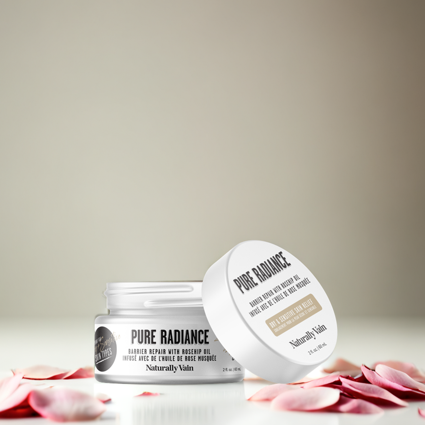 Pure Radiance: Barrier Repair Face Moisturizer for Dry & Sensitive Skin