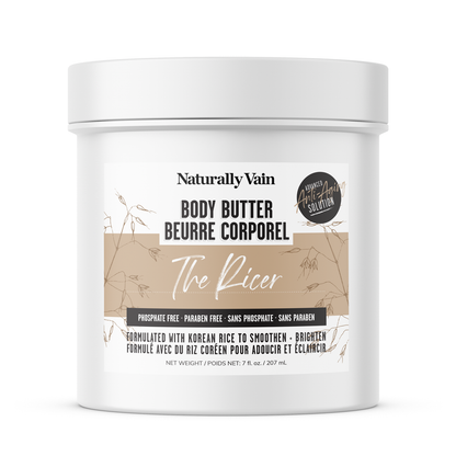 The Ricer: Brightening Body Butter Formulated with Korean Rice Extract